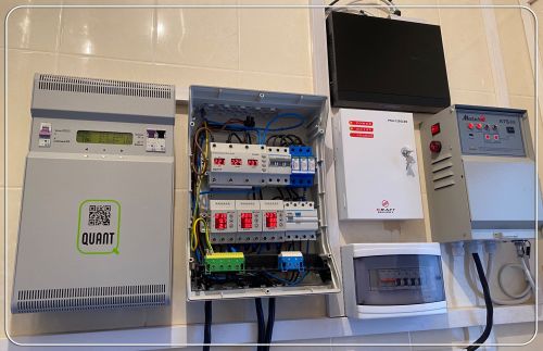 Монтаж стабилизаторов напряжения от компании Electro100