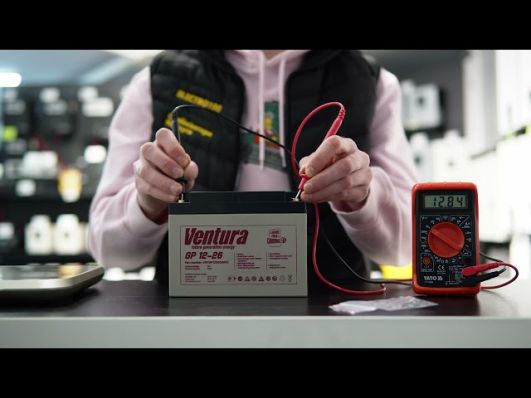 Аккумулятор Ventura GP 12-26 AGM video 0