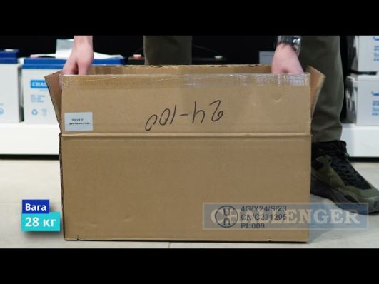 Аккумулятор Challenger LF24-100 LiFePO4 пластиковый корпус video 0