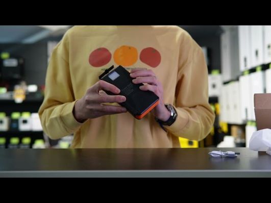 УМБ Solar 20000 mAh, 3P Orange (PowerBank) video 0