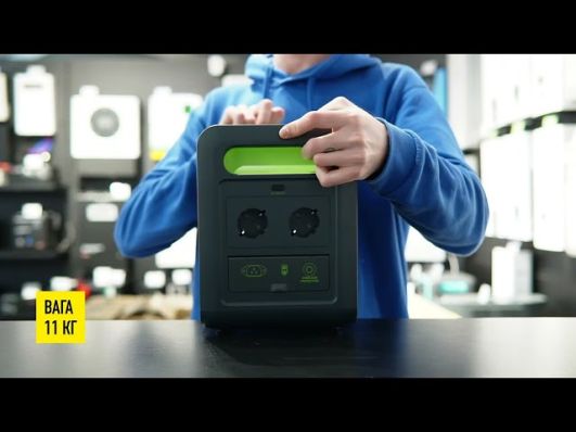 Портативная електростанция EcoPlay SYD1200 1200 Вт (1248Wh) video 0