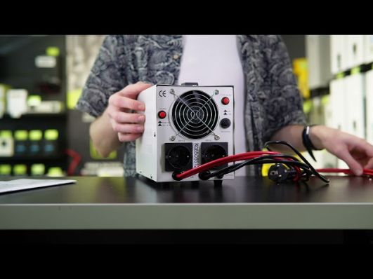 ДБЖ Electro100 Asterix 800 (500 Вт) video 1