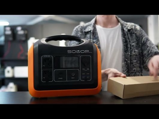 Портативна електростанція Souop UPP-1200 (1200W, 992Wh) video 0