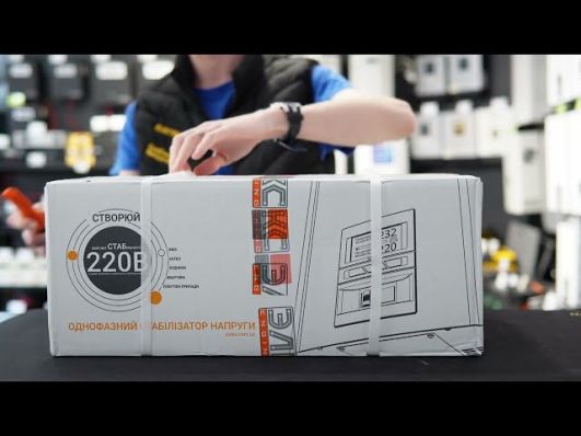 Стабилизатор напряжения Элекс Гибрид 9-1/40 v2.0 video 3