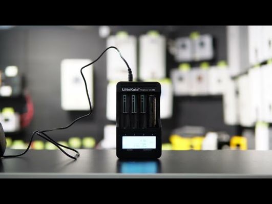 Зарядний пристрій LiitoKala Lii-500, 4 канали (18694) video 0