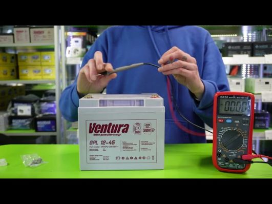 Аккумулятор Ventura GPL 12-45 AGM video 0