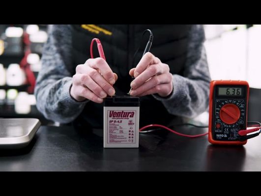 Аккумулятор Ventura GP 6-4,5 AGM video 0