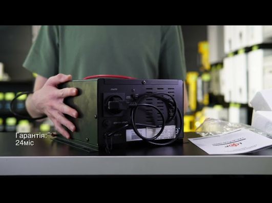 ИБП LogicPower LPA-W-PSW-500VA (7145) video 0