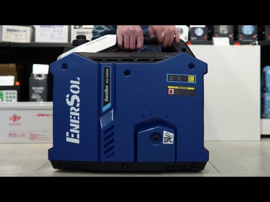 Генератор инверторный EnerSol EPG-2000ISQ (бензин) video 0