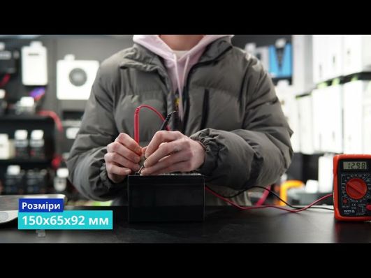 Акумулятор LogicPower LPM 12V - 9 Ah AGM (3866) video 0