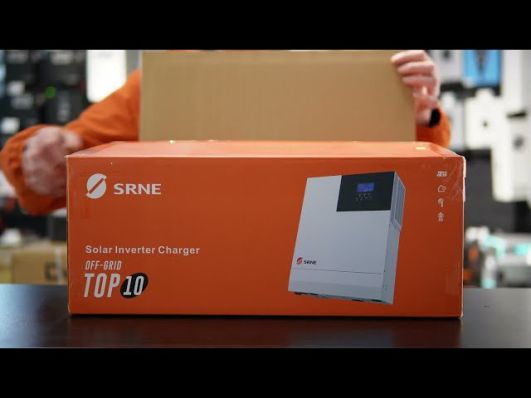 Солнечный инвертор SRNE HFP4850S80-145 (5кВт, 48В) video 0