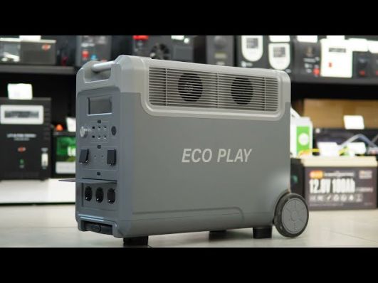Портативная електростанция EcoPlay SYD3600 3600 Вт (3840Wh) video 0