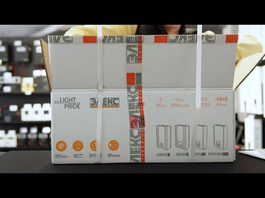 Стабилизатор напряжения Элекс Гибрид 9-1/32 v2.0 video 1