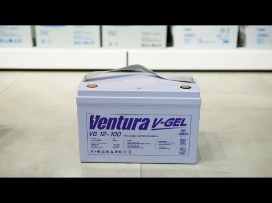 Аккумулятор Ventura VG 12-100 GEL (гелевый) video 0