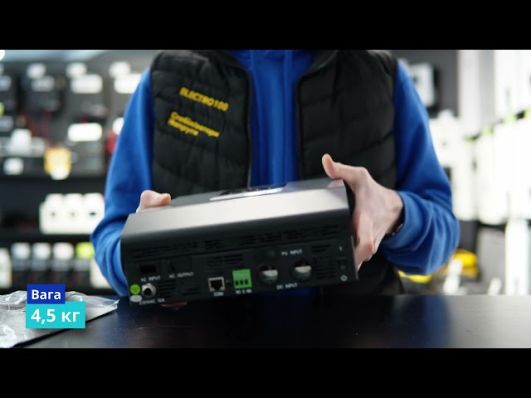 Солнечный инвертор Electro100 Crystal P-800 (800 Вт / 12 В) video 0