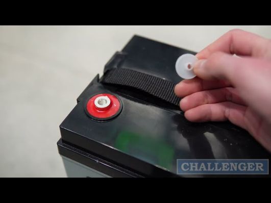 Аккумулятор Challenger A12-100 AGM video 0