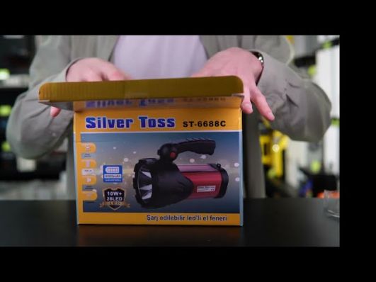 Ліхтар переносний Silver Tools ST-6688 video 0