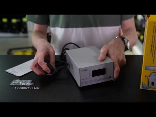 Стабилизатор напряжения LVT АСН-600 (600 Вт) video 0