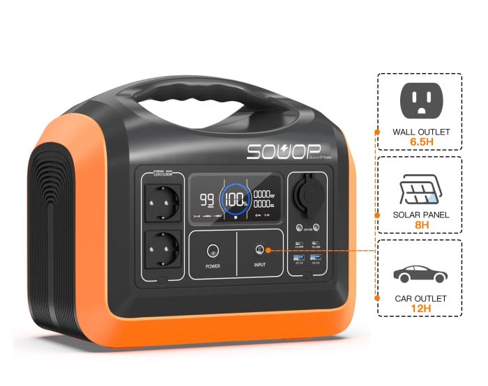 Портативна електростанція Souop UPP-1200 (1200W, 992Wh)