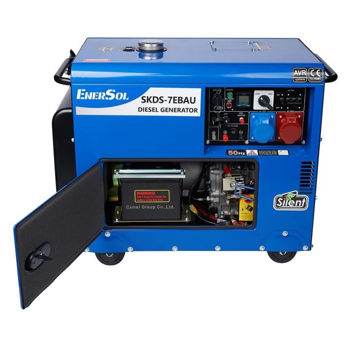 Генератор EnerSol SKDS-7EBAU (дизель)