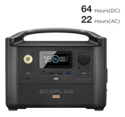Портативная електростанция EcoFlow RIVER Pro (720Wh) (EFRIVER600PRO-EU)