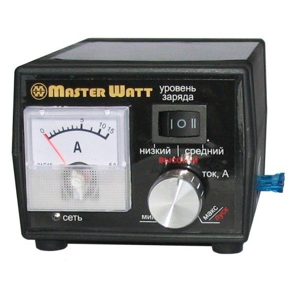 Зарядний пристрій MasterWatt 12В 15А (з регулятором)