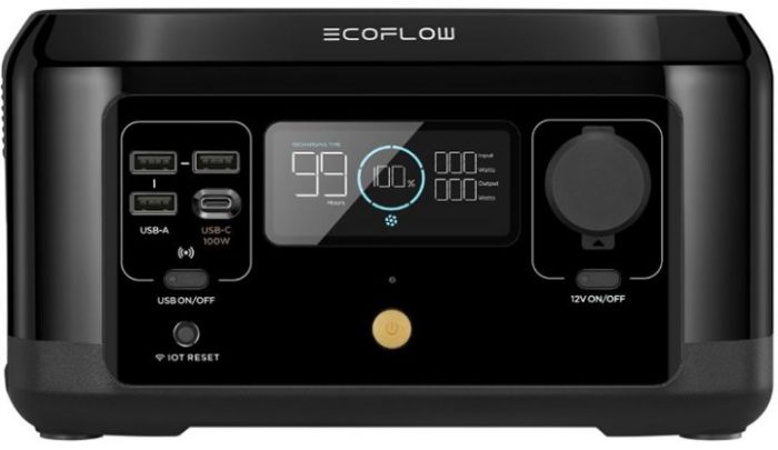Портативная електростанция EcoFlow RIVER Mini (Wireless) (210 Wh) (RIVERMINIWIRELESS)