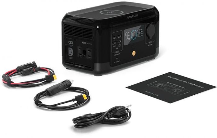 Портативная електростанция EcoFlow RIVER Mini (Wireless) (210 Wh) (RIVERMINIWIRELESS)