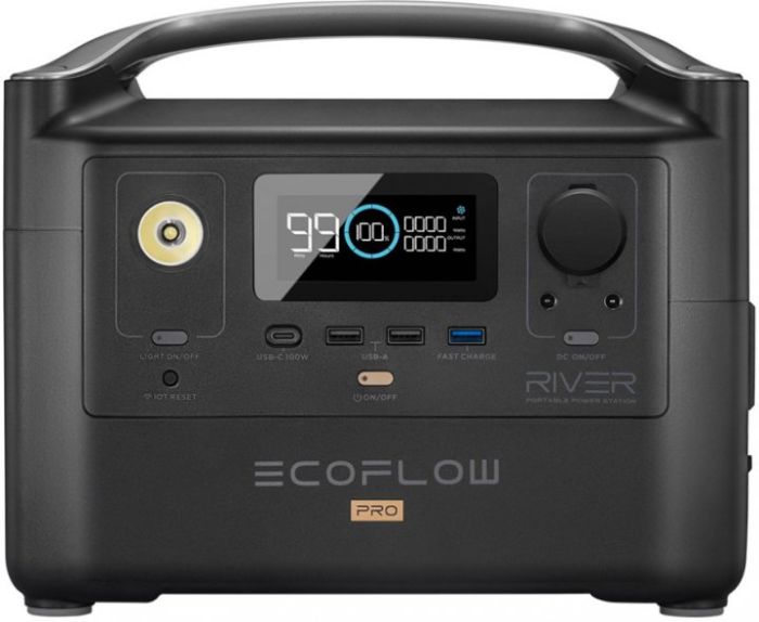 Портативна електростанція EcoFlow RIVER Pro (720 Wh) (EFRIVER600PRO-EU)