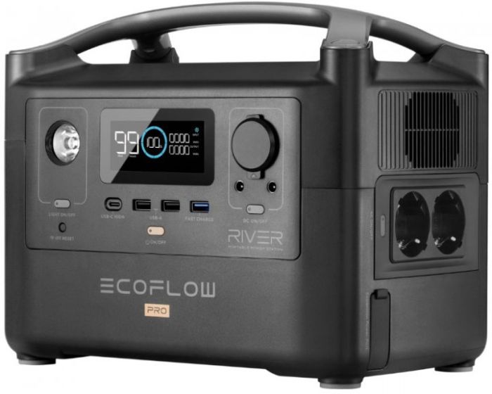 Портативна електростанція EcoFlow RIVER Pro (720 Wh) (EFRIVER600PRO-EU)