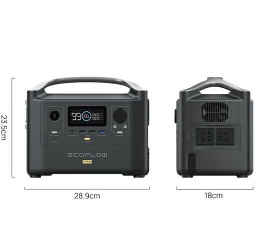 Портативная електростанция EcoFlow RIVER Pro (720Wh) (EFRIVER600PRO-EU)