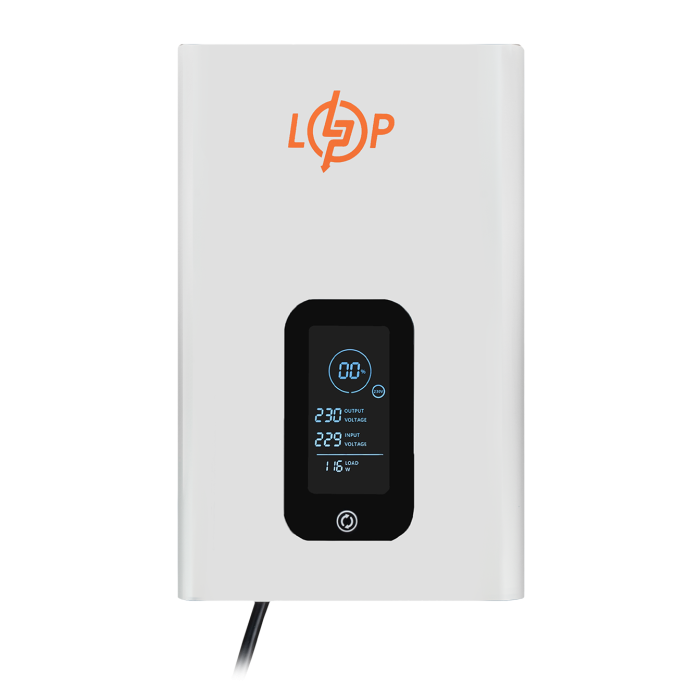 Стабилизатор напряжения инверторный  LogicPower LP-W - IS2000 (1500Вт) (29781)