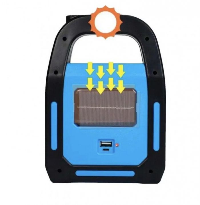 Ліхтар переносний CATA CT9955+Solar (28511)