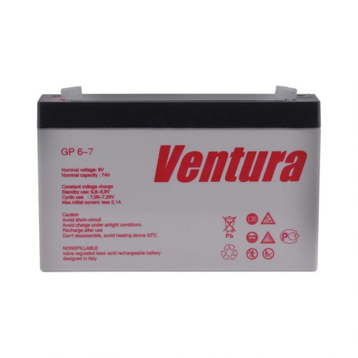 Аккумулятор Ventura GP 6-7 AGM