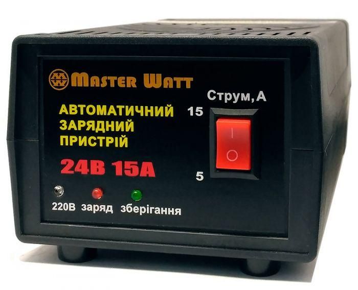 Автоматичний зарядний пристрій MasterWatt 24В 15А
