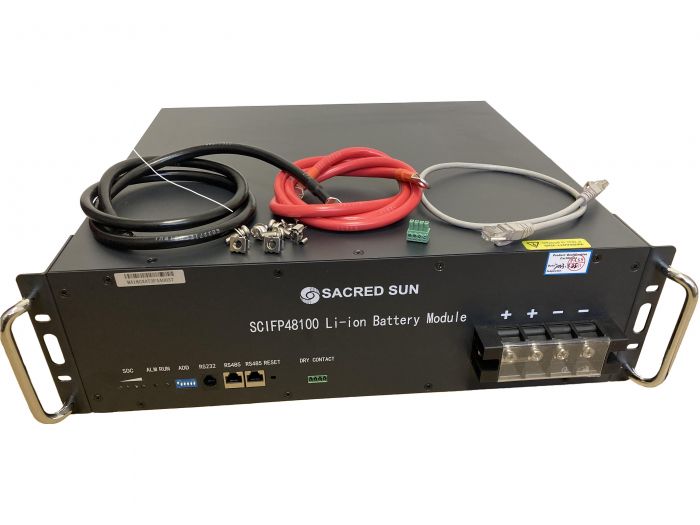 Акумулятор Sacred Sun SCIFP48100 48V100Ah (3U) ( LiFePO4)