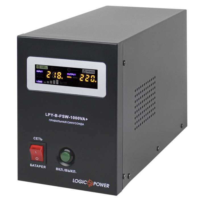 ДБЖ LogicPower LPY-B-PSW-1000VA+ (4151)