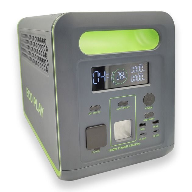 Портативная електростанция EcoPlay SYD1200 1200 Вт (1248Wh)