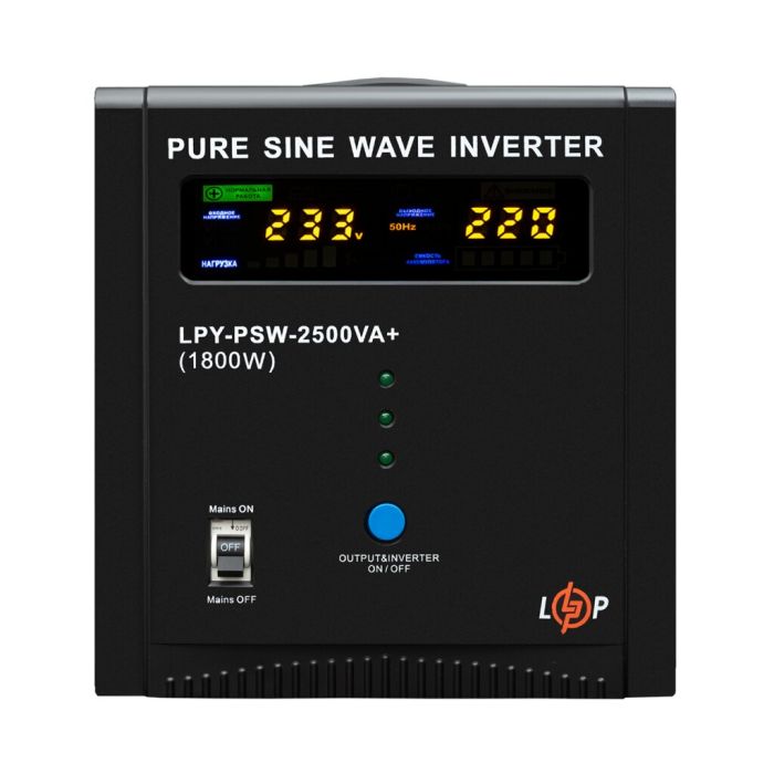 ИБП LogicPower LPY-PSW-2500VA+(1800Вт)10A/20A, 24В (22874)
