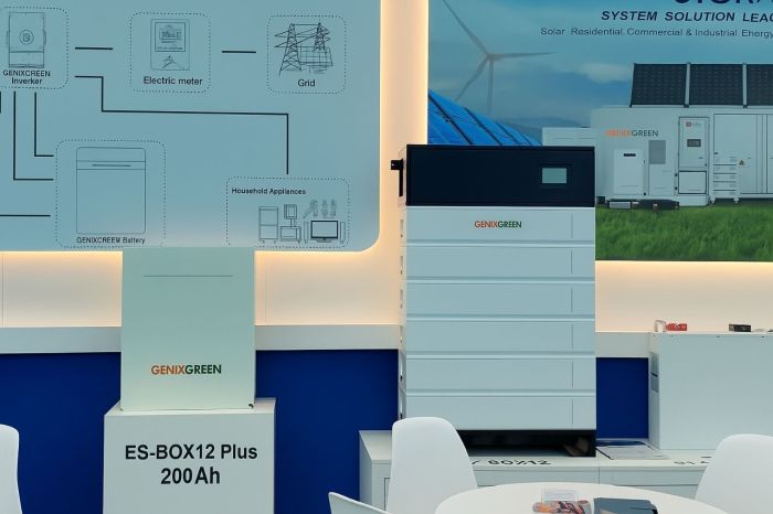 Аккумулятор Genix Green ES-BOX12 Plus 51,2V 200Ah 10240Wh LiFePO4