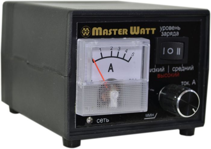 Зарядний пристрій MasterWatt 12В 5,5А (з регулятором)