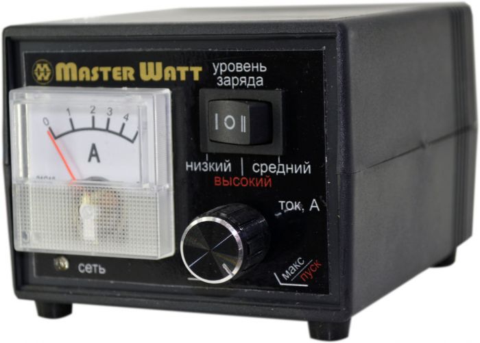 Зарядний пристрій MasterWatt 12В 5,5А (з регулятором)