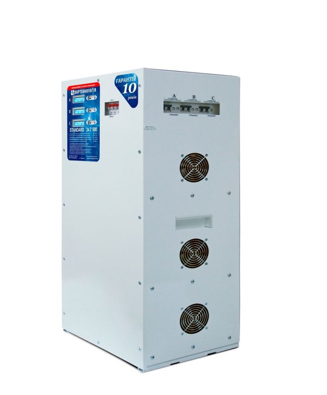 Стабилизатор напряжения Укртехнология STANDARD 7500х3