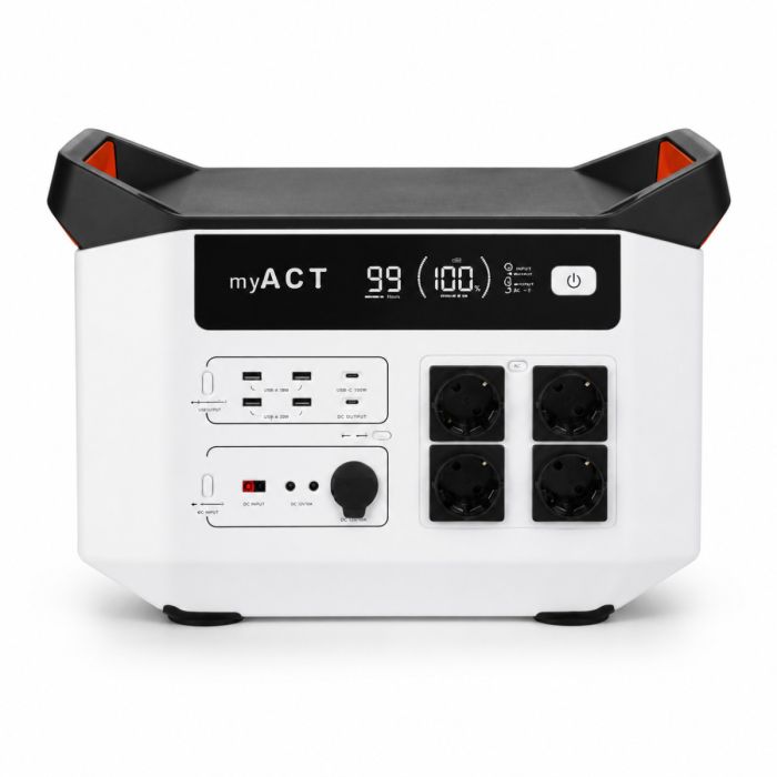 Зарядна станція myACT AP2002 2000Вт (1872 Wh)