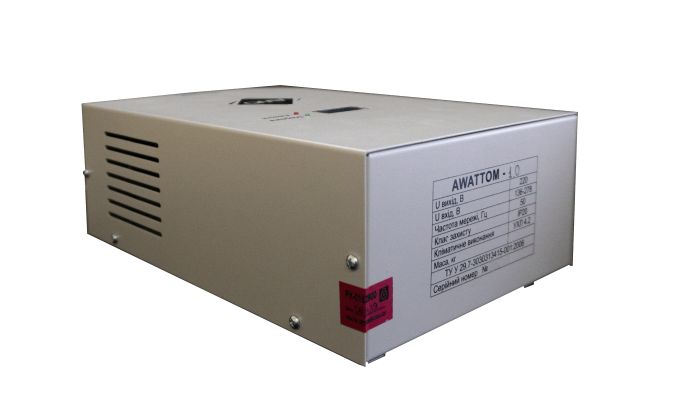 Стабілізатор напруги Awattom СНОПТ 1,2 кВт (Ш)