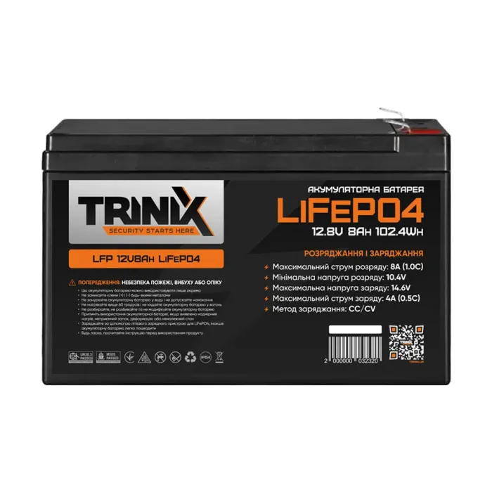 Аккумулятор Trinix LFP12-8 LiFePO4