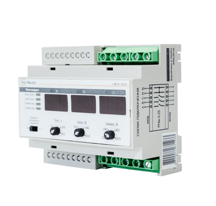 Реле напруги Промавтоматика РНм 325