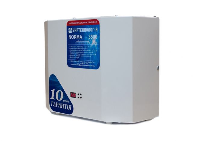 Стабилизатор напряжения Укртехнология NORMA 3500