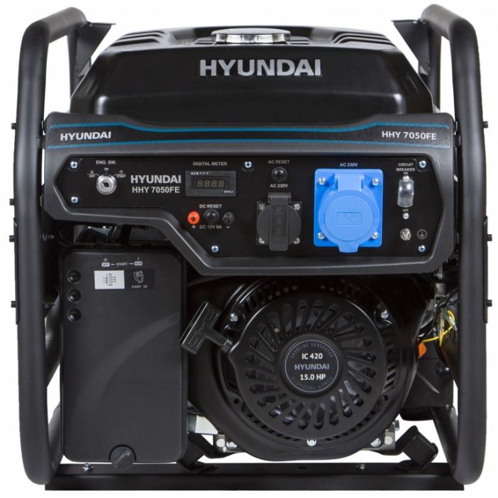 Электрогенератор Hyundai HHY 7050FЕ (бензин)