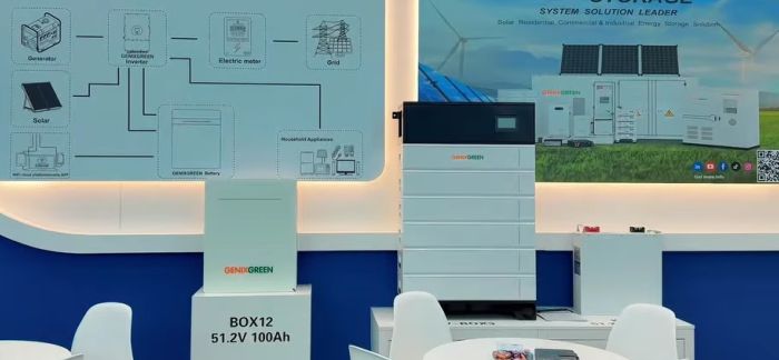 Аккумулятор Genix Green ES-BOX12 51,2V 100Ah 5120Wh LiFePO4